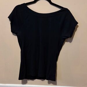 Lauren Ralph Lauren Classic Black Short Sleeve Tee